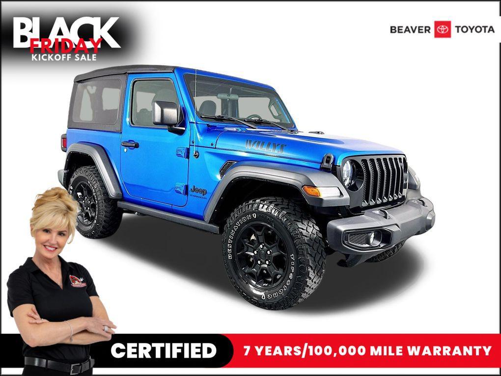 used 2023 Jeep Wrangler car, priced at $29,900