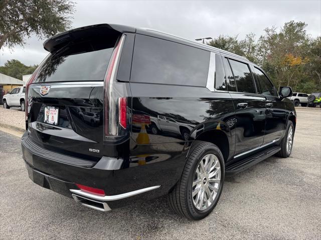 used 2023 Cadillac Escalade ESV car, priced at $77,000