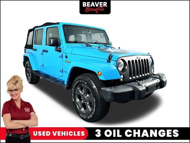 used 2017 Jeep Wrangler Unlimited car, priced at $22,700