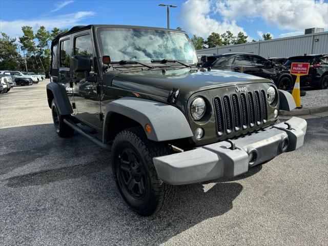 used 2016 Jeep Wrangler Unlimited car, priced at $17,700