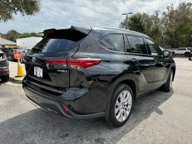 used 2023 Toyota Highlander Hybrid car, priced at $48,900