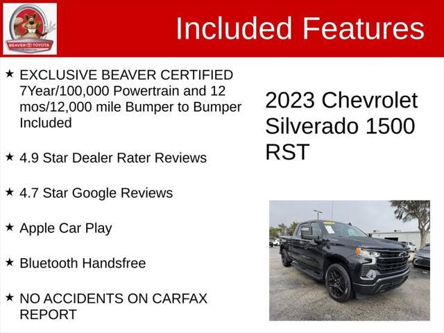 used 2023 Chevrolet Silverado 1500 car, priced at $57,900