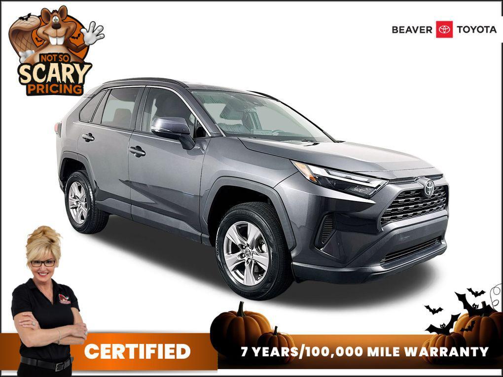 used 2022 Toyota RAV4 car, priced at $27,500