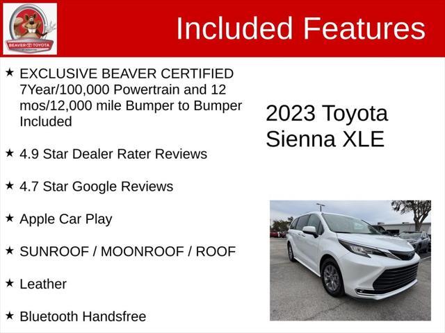 used 2023 Toyota Sienna car, priced at $40,900