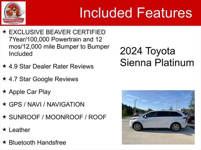 used 2024 Toyota Sienna car, priced at $55,900