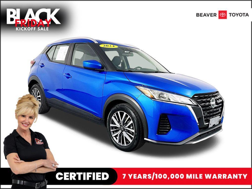 used 2024 Nissan Kicks car, priced at $17,900