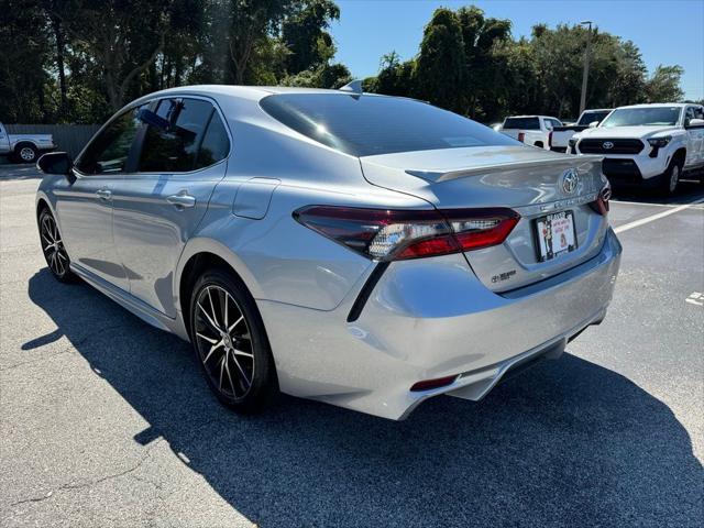 used 2021 Toyota Camry car, priced at $25,600