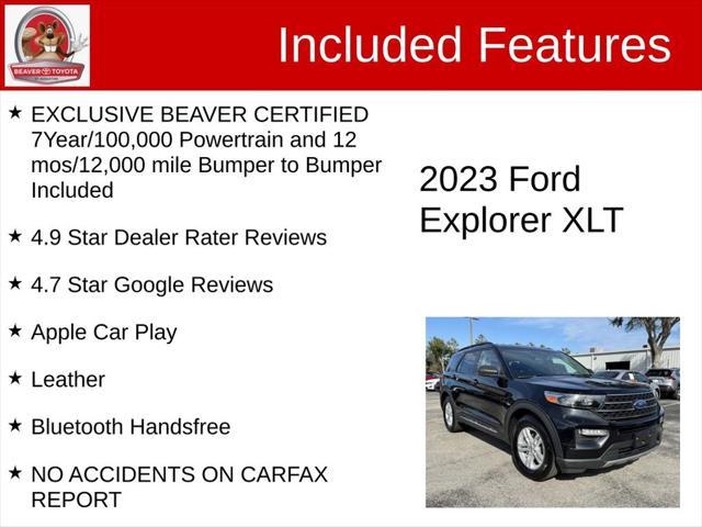 used 2023 Ford Explorer car, priced at $25,500