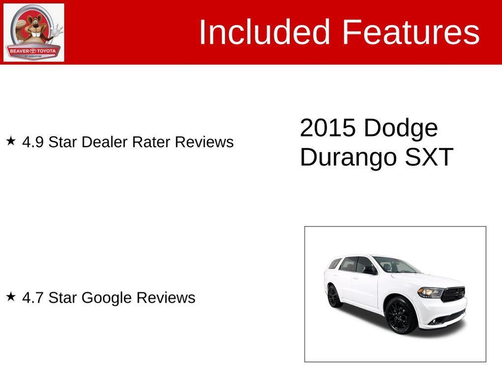used 2015 Dodge Durango car, priced at $13,000