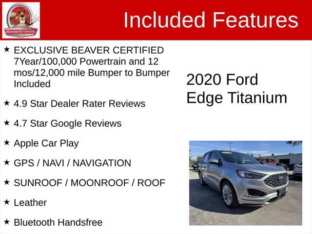 used 2020 Ford Edge car, priced at $26,400