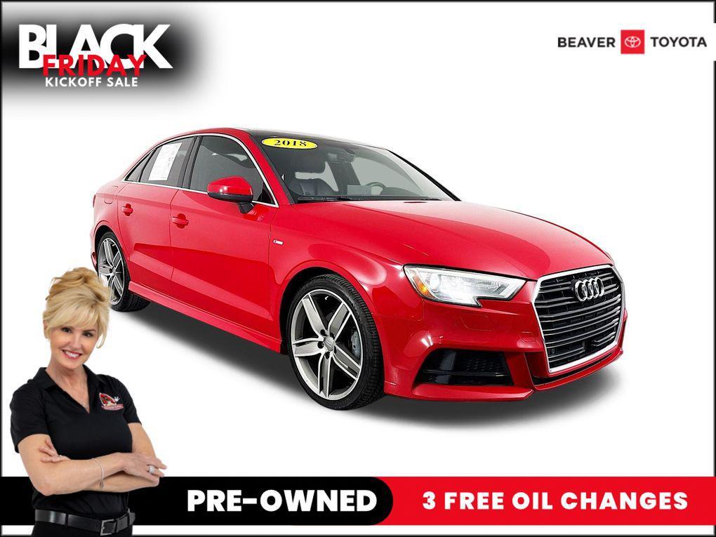 used 2018 Audi A3 car, priced at $14,200