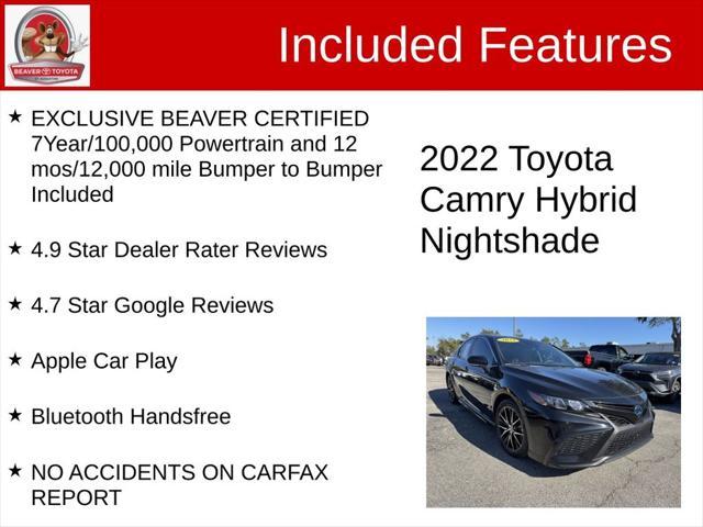 used 2022 Toyota Camry car, priced at $28,400