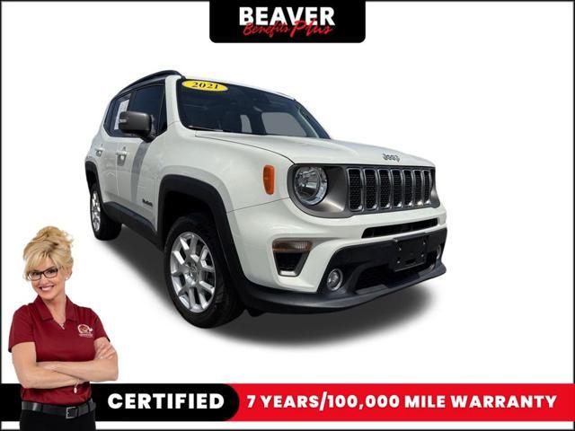used 2021 Jeep Renegade car, priced at $21,500