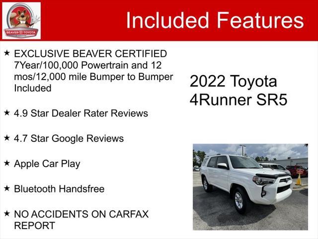 used 2022 Toyota 4Runner car, priced at $36,300