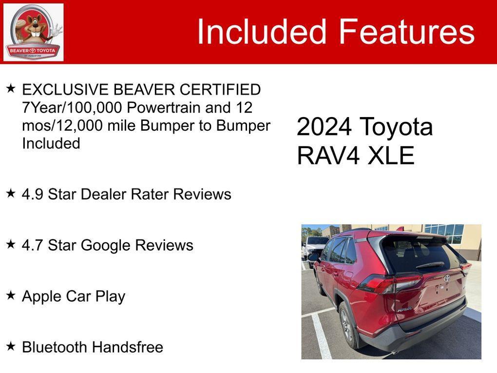 used 2024 Toyota RAV4 car, priced at $30,600