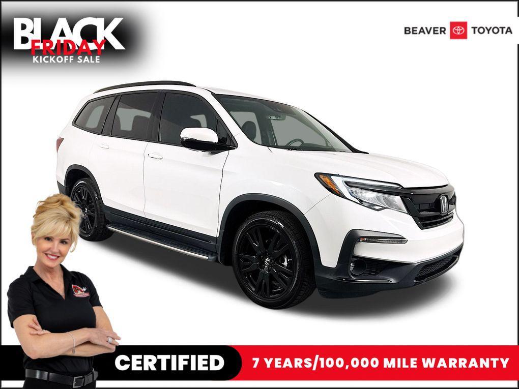 used 2021 Honda Pilot car, priced at $30,200