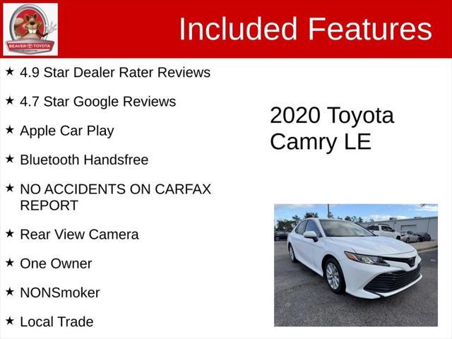 used 2020 Toyota Camry car, priced at $17,000