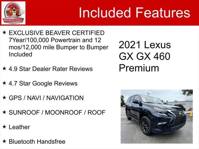 used 2021 Lexus GX 460 car, priced at $45,000