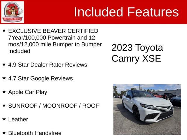 used 2023 Toyota Camry car, priced at $27,400