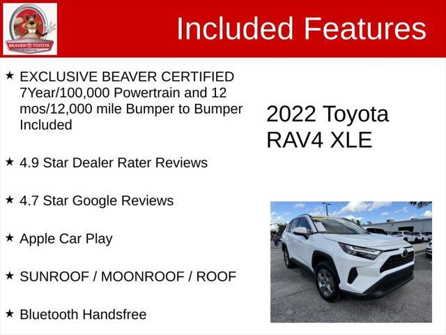 used 2022 Toyota RAV4 car, priced at $26,900