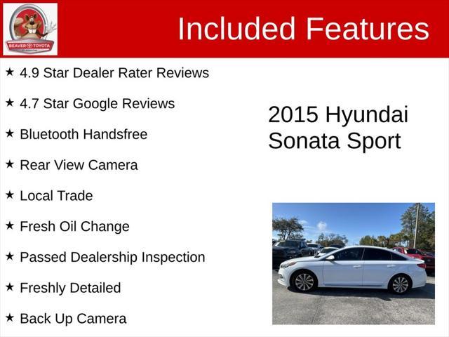 used 2015 Hyundai Sonata car, priced at $9,000