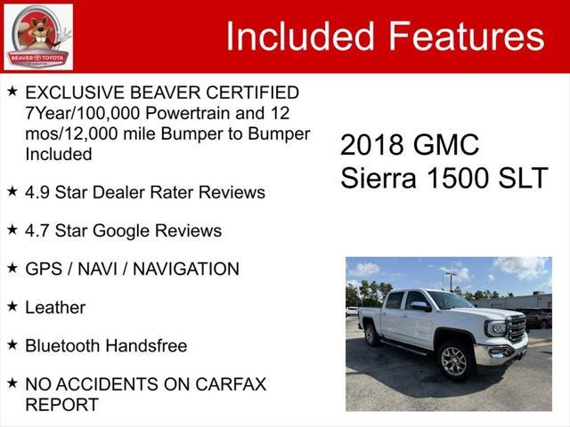 used 2018 GMC Sierra 1500 car, priced at $35,700