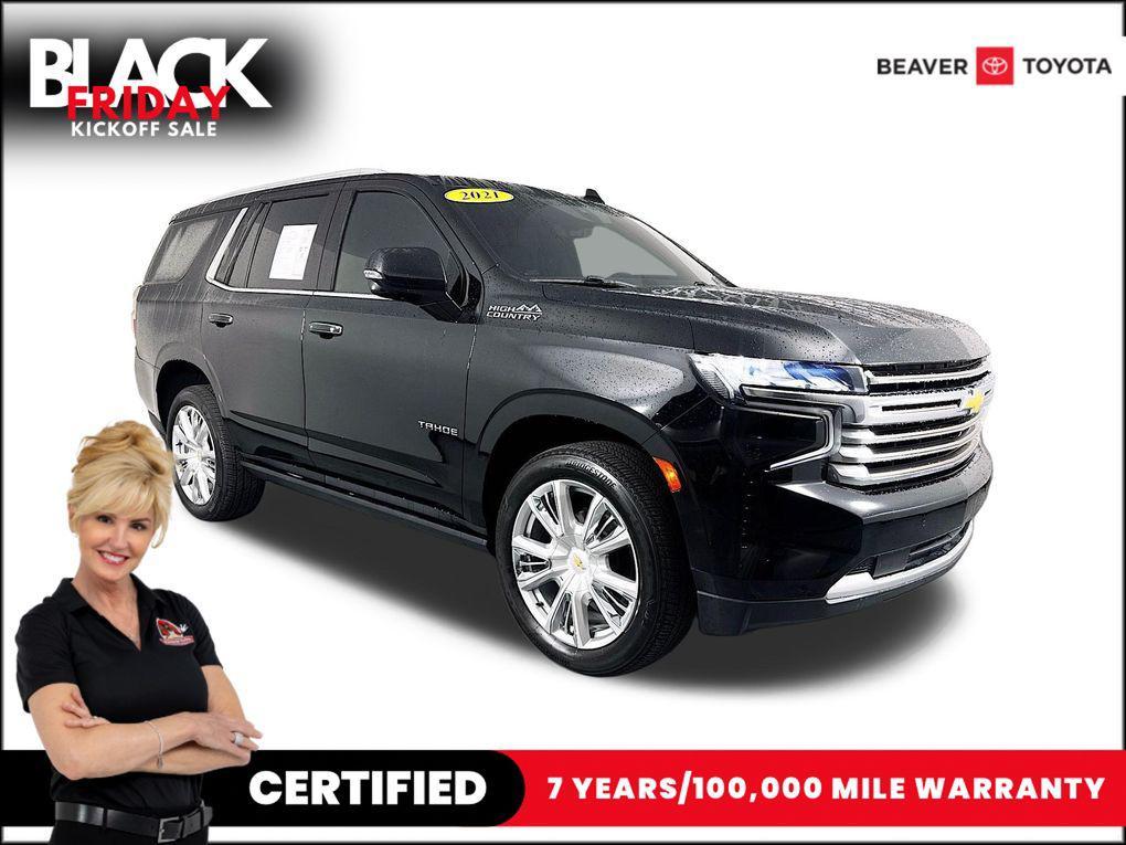 used 2021 Chevrolet Tahoe car, priced at $48,400