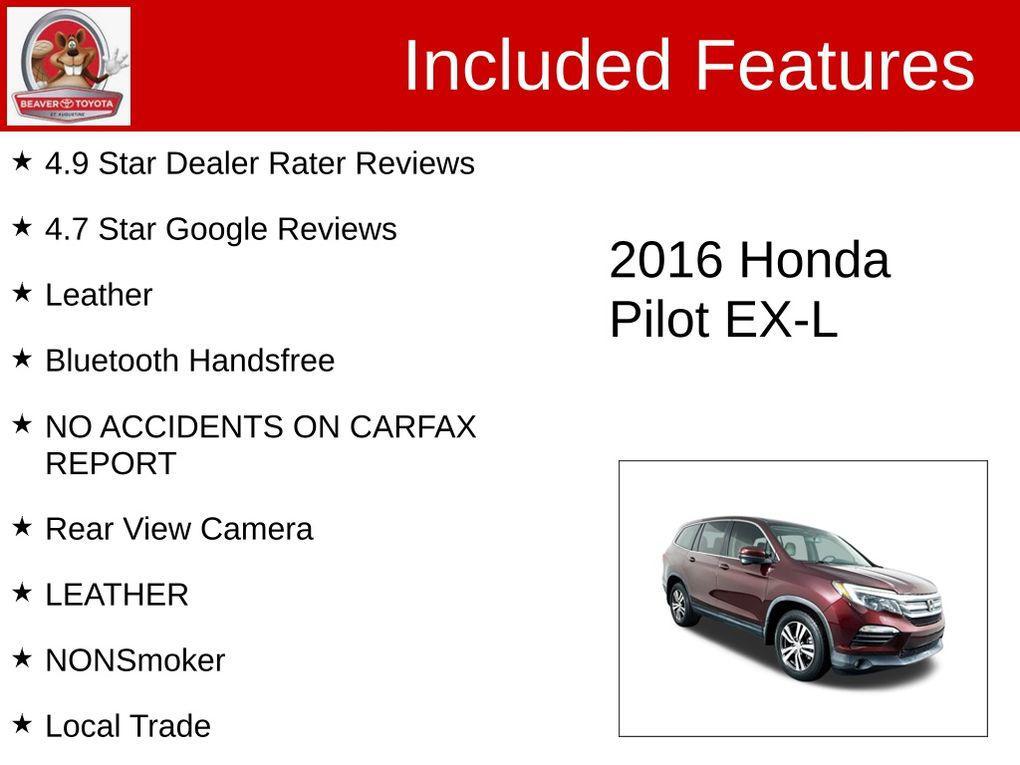 used 2016 Honda Pilot car, priced at $13,400