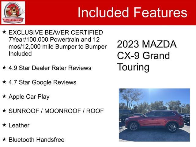 used 2023 Mazda CX-9 car, priced at $30,100