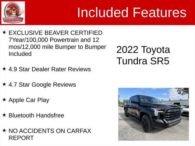 used 2022 Toyota Tundra car, priced at $42,000