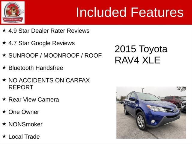 used 2015 Toyota RAV4 car, priced at $13,000