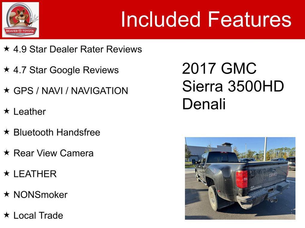 used 2017 GMC Sierra 3500 car, priced at $41,800