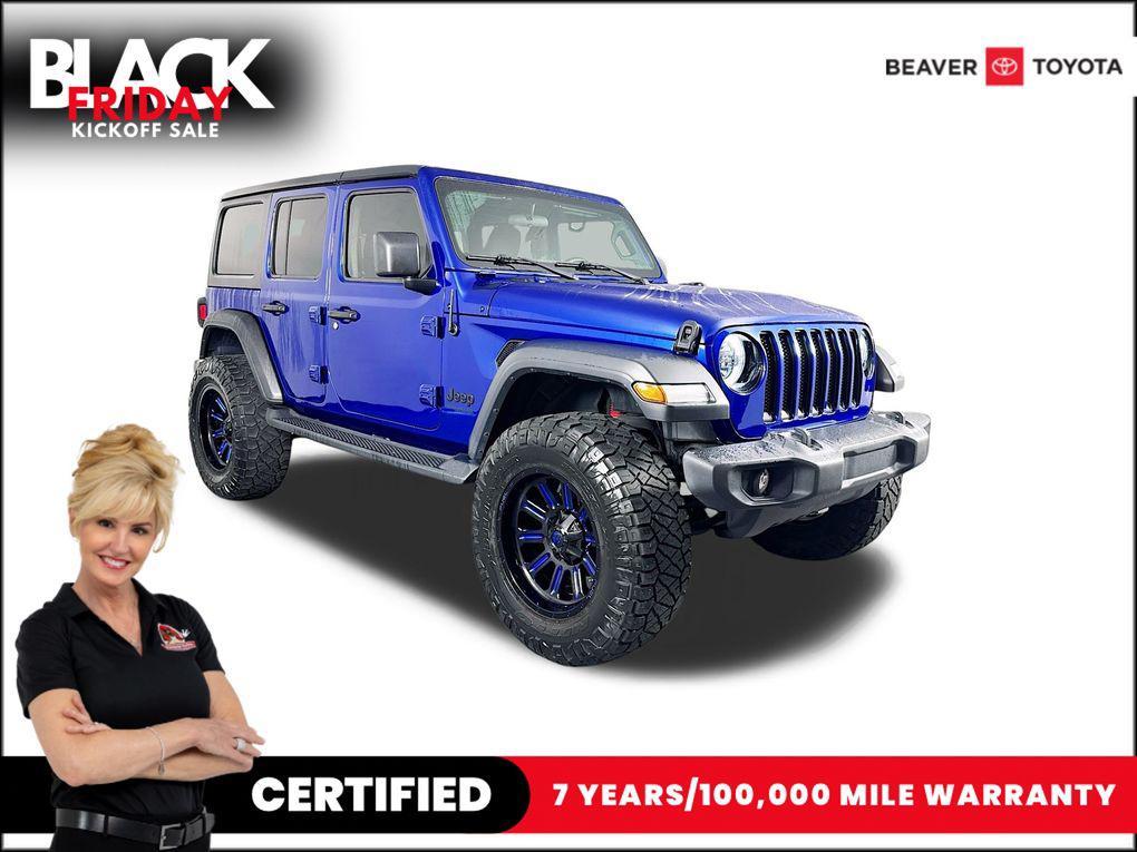 used 2020 Jeep Wrangler Unlimited car, priced at $28,900