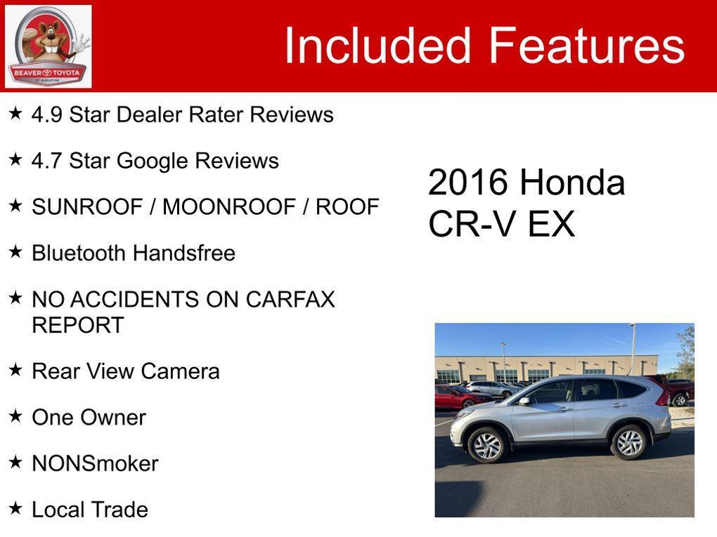 used 2016 Honda CR-V car, priced at $17,900