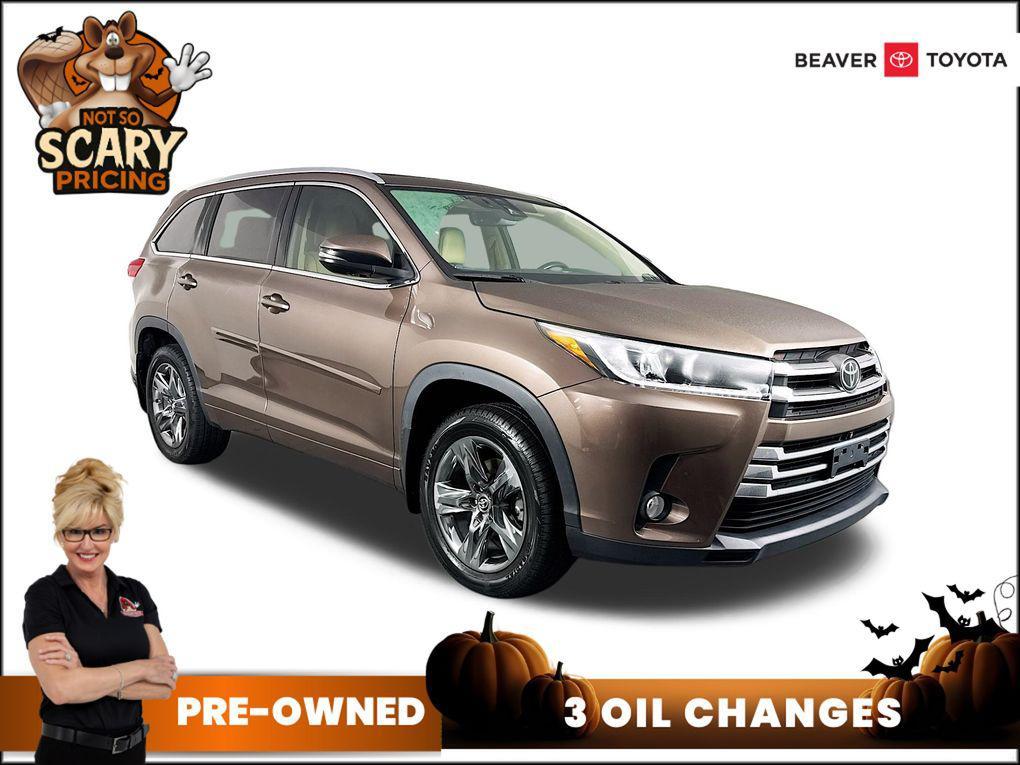 used 2018 Toyota Highlander car, priced at $26,500