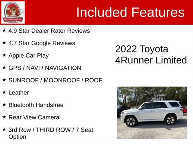 used 2022 Toyota 4Runner car, priced at $36,000