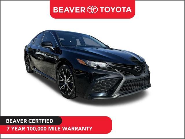 used 2021 Toyota Camry car, priced at $23,800