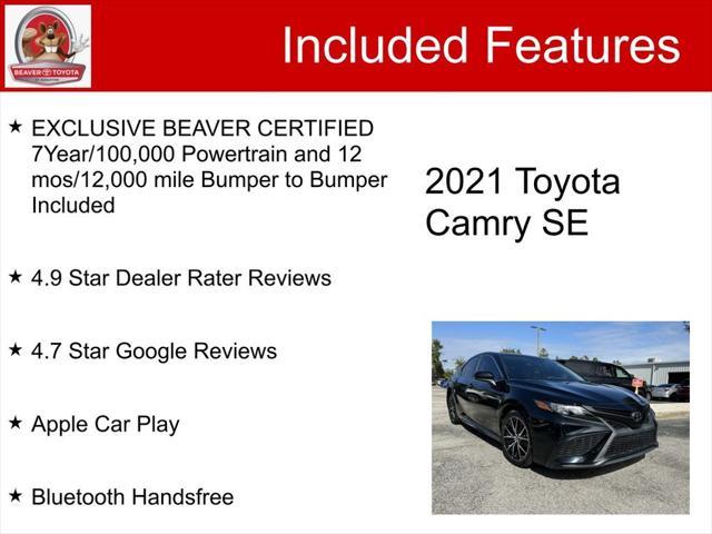 used 2021 Toyota Camry car, priced at $23,800