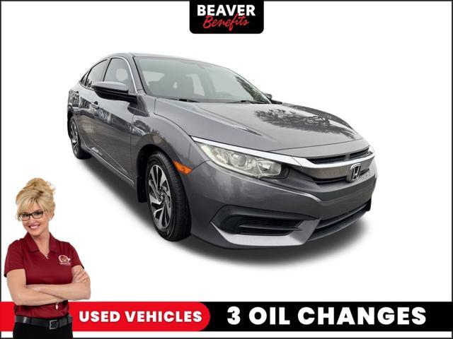 used 2016 Honda Civic car, priced at $12,100