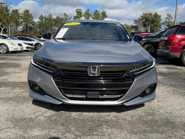 used 2021 Honda Accord car, priced at $26,300