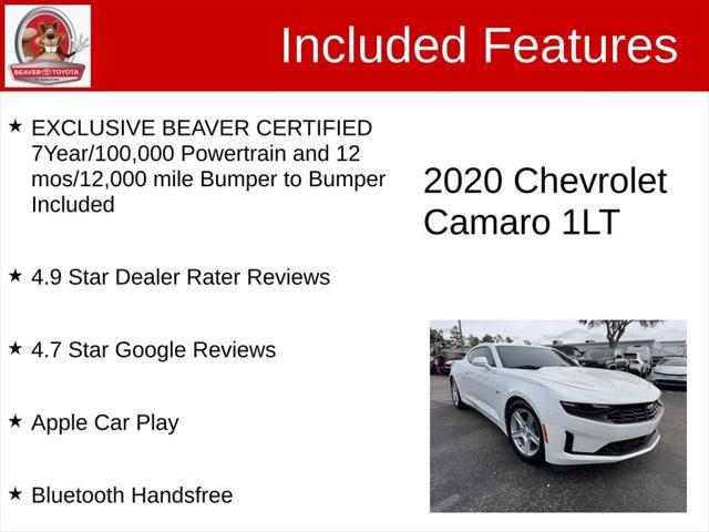 used 2020 Chevrolet Camaro car, priced at $20,400