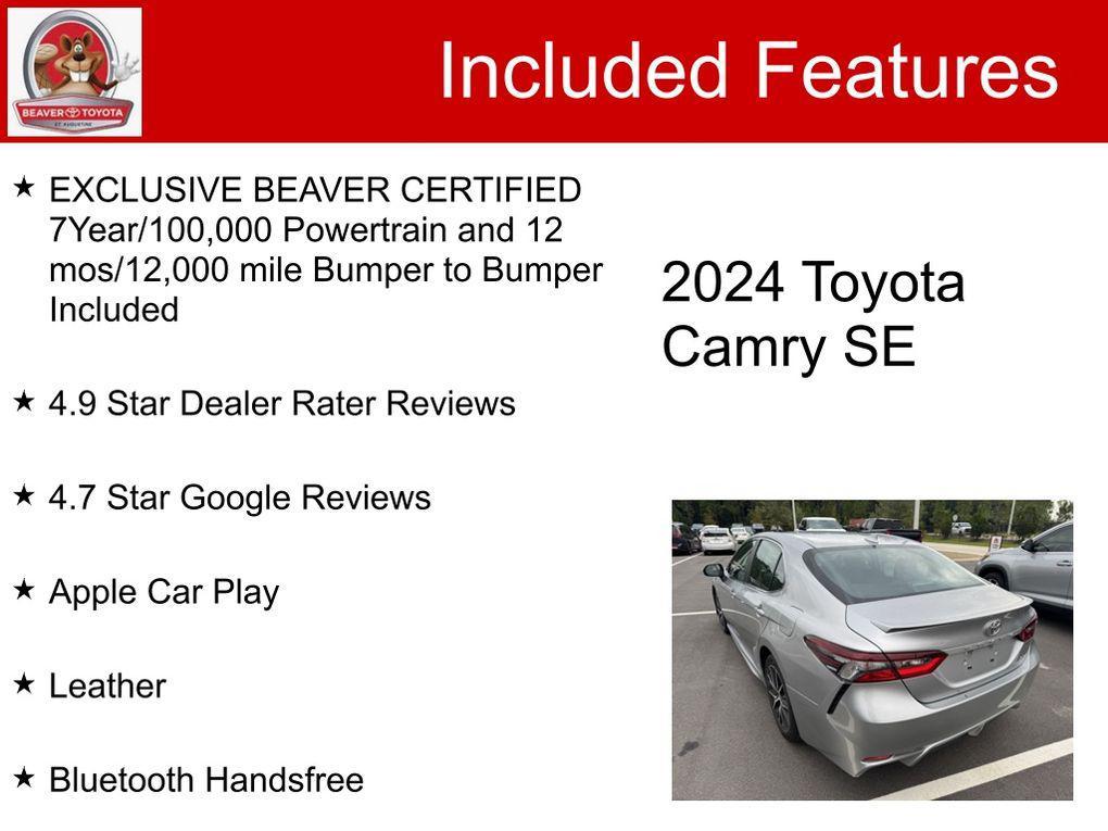 used 2024 Toyota Camry car, priced at $24,100