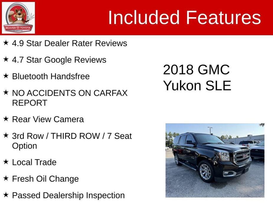 used 2018 GMC Yukon car, priced at $26,300