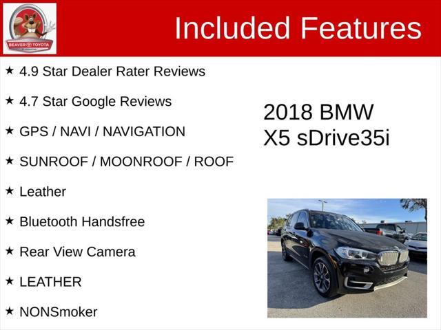 used 2018 BMW X5 car, priced at $20,500