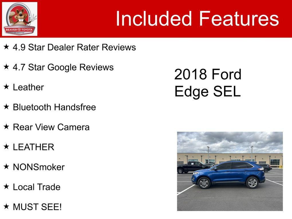 used 2018 Ford Edge car, priced at $12,000