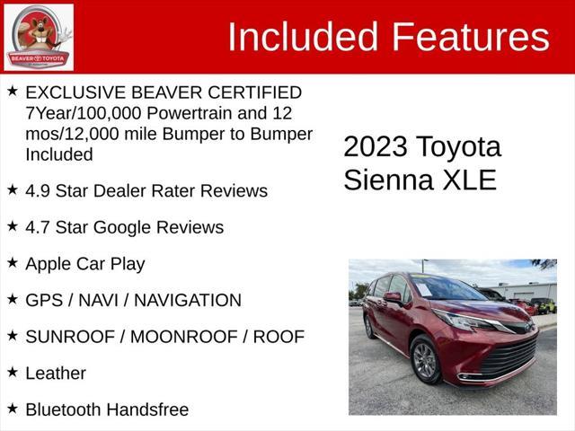 used 2023 Toyota Sienna car, priced at $45,000