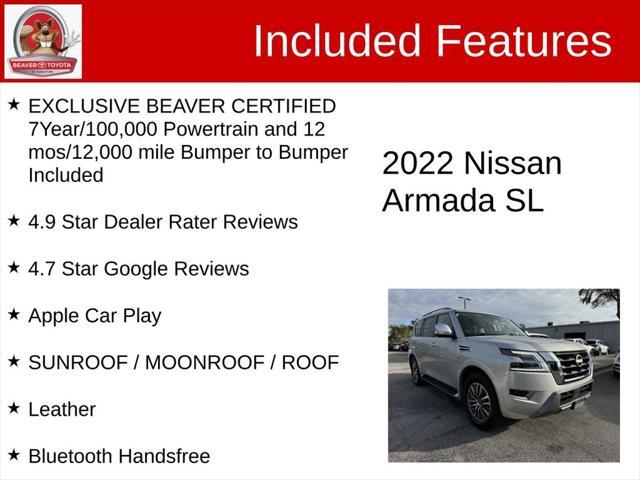 used 2022 Nissan Armada car, priced at $31,800