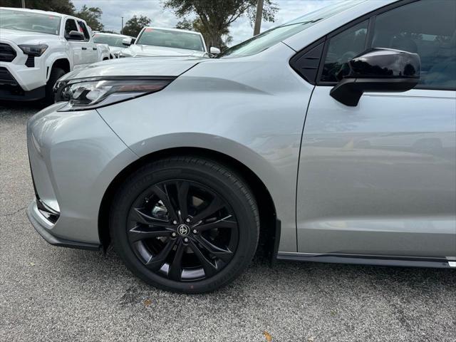 new 2025 Toyota Sienna car, priced at $50,712