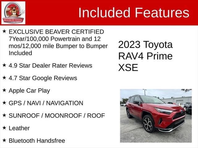 used 2023 Toyota RAV4 Prime car, priced at $42,000