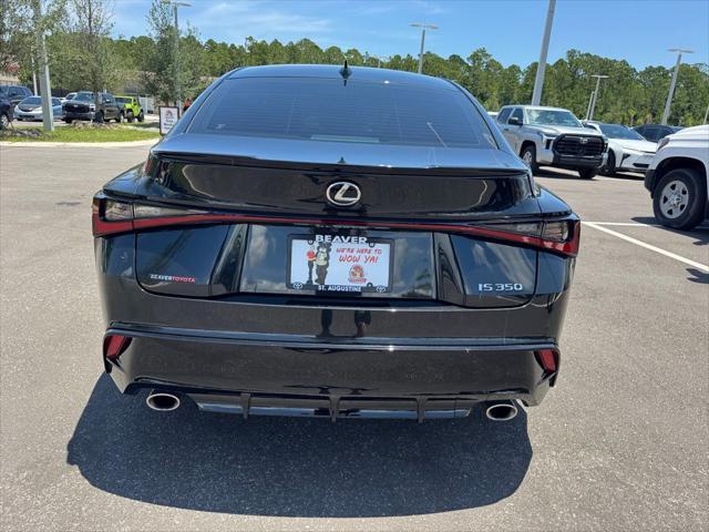 used 2024 Lexus IS 350 car, priced at $45,300